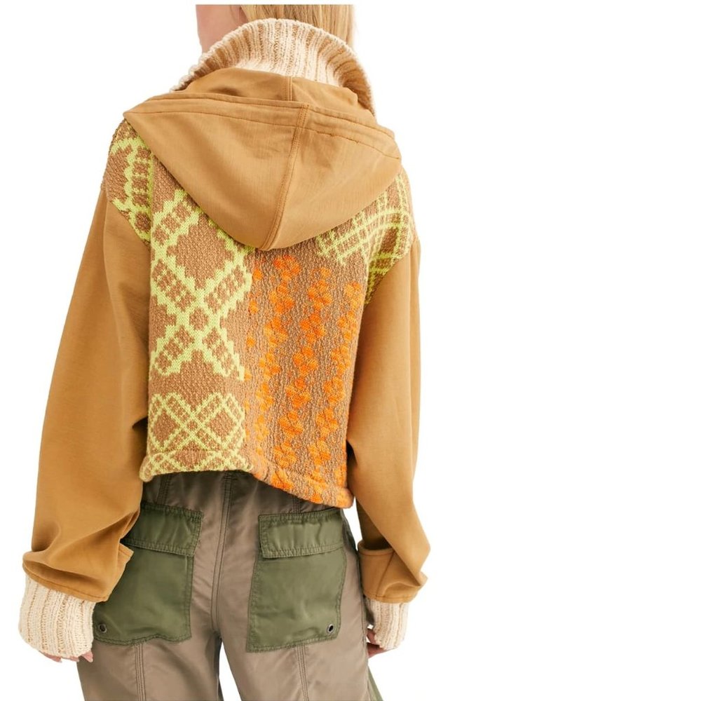 Free People Reno Knit Jacket. - Picture 3 of 16